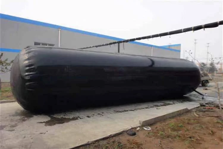 Inflatable seal prepared for an industrial equipment application, view 4