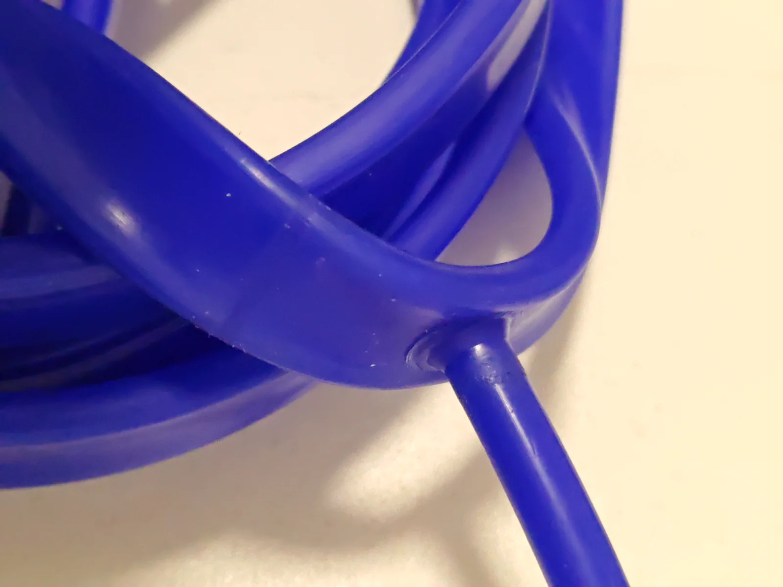 Custom inflatable rubber bladder with inflation connection, view 6