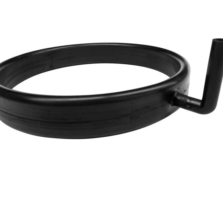Custom inflatable seal profile and inflation valve detail - view 13 Custom inflatable seal profile and inflation valve detail, view 13
