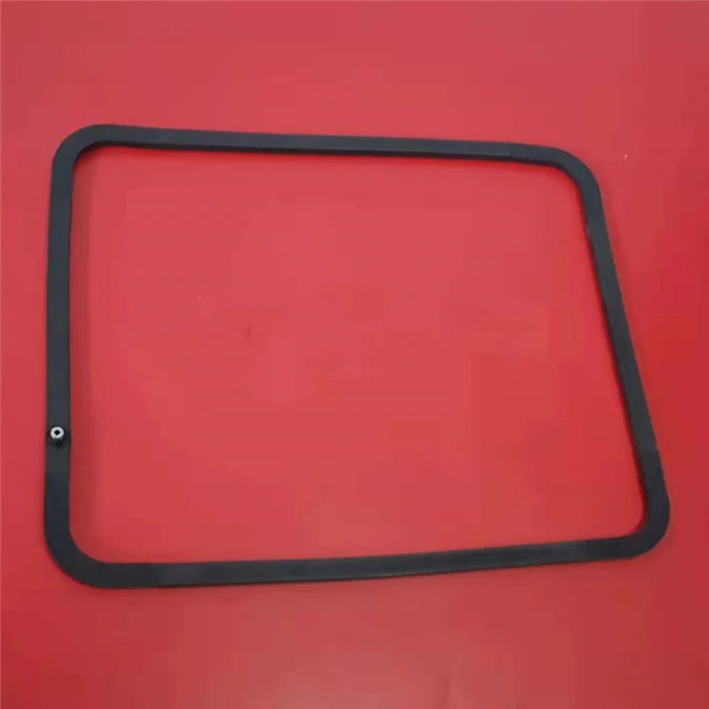 Red custom inflatable seal ring and valve configuration - view 24 Red custom inflatable seal ring and valve configuration, view 24