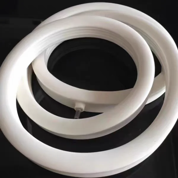 White custom inflatable seal ring and valve configuration - view 16 White custom inflatable seal ring and valve configuration, view 16